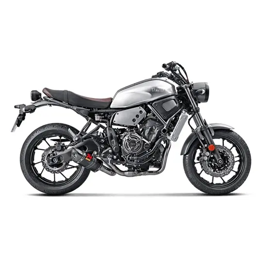 Full Stainless System/Carbon Muffler Yamaha MT07/FZ07 14-23/XSR700 16-23/Tracer 700 16-19/Tracer 7/GT 2020-23