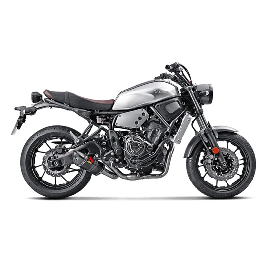 Full Stainless System/Carbon Muffler  Yamaha MT07/FZ07 14-23/XSR700 16-23/Tracer 700 16-19/Tracer 7/GT 2020-23 - Image 5