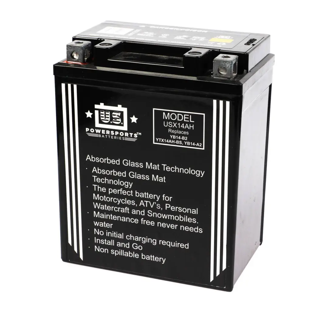USPS AGM BATTERY USX14AH-BS YB14-A2 *4 +L -R
