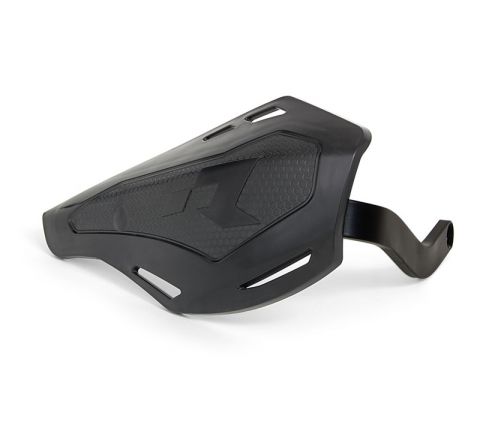 HANDGUARDS RTECH HP1 UNIVERSAL NAKED & SCRAMBLER STYLE STREET ROAD BIKES PLASTIC + BLACK BARS - Image 1