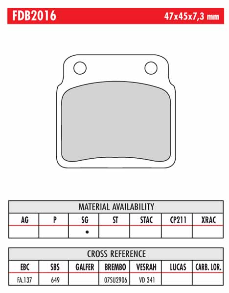 FERODO BRAKE BPADS - Image 80
