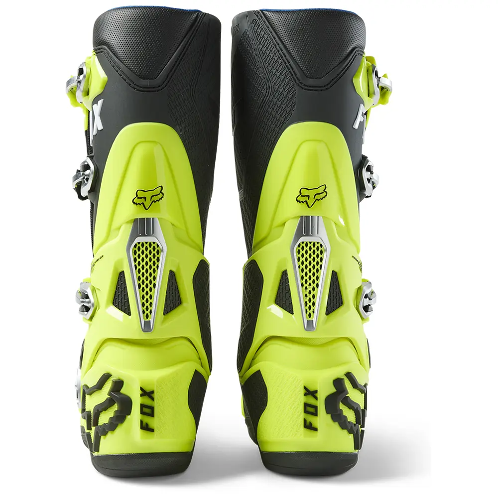 Fox Instinct Motocross Boots Flo Yellow