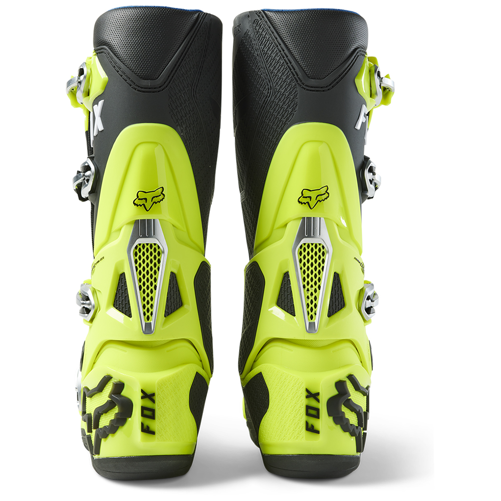 Fox Instinct Motocross Boots Flo Yellow - Image 5