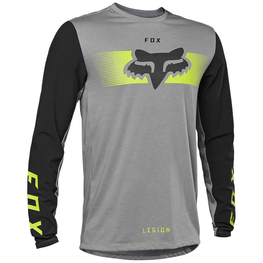 Fox Ranger Motocross Jersey Steel Gret - Image 1
