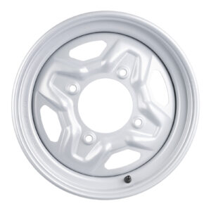 WMP ATV/UTV Steel Rim 14x6 Polaris Front 4/156 +40.2 - Silver - Image 2