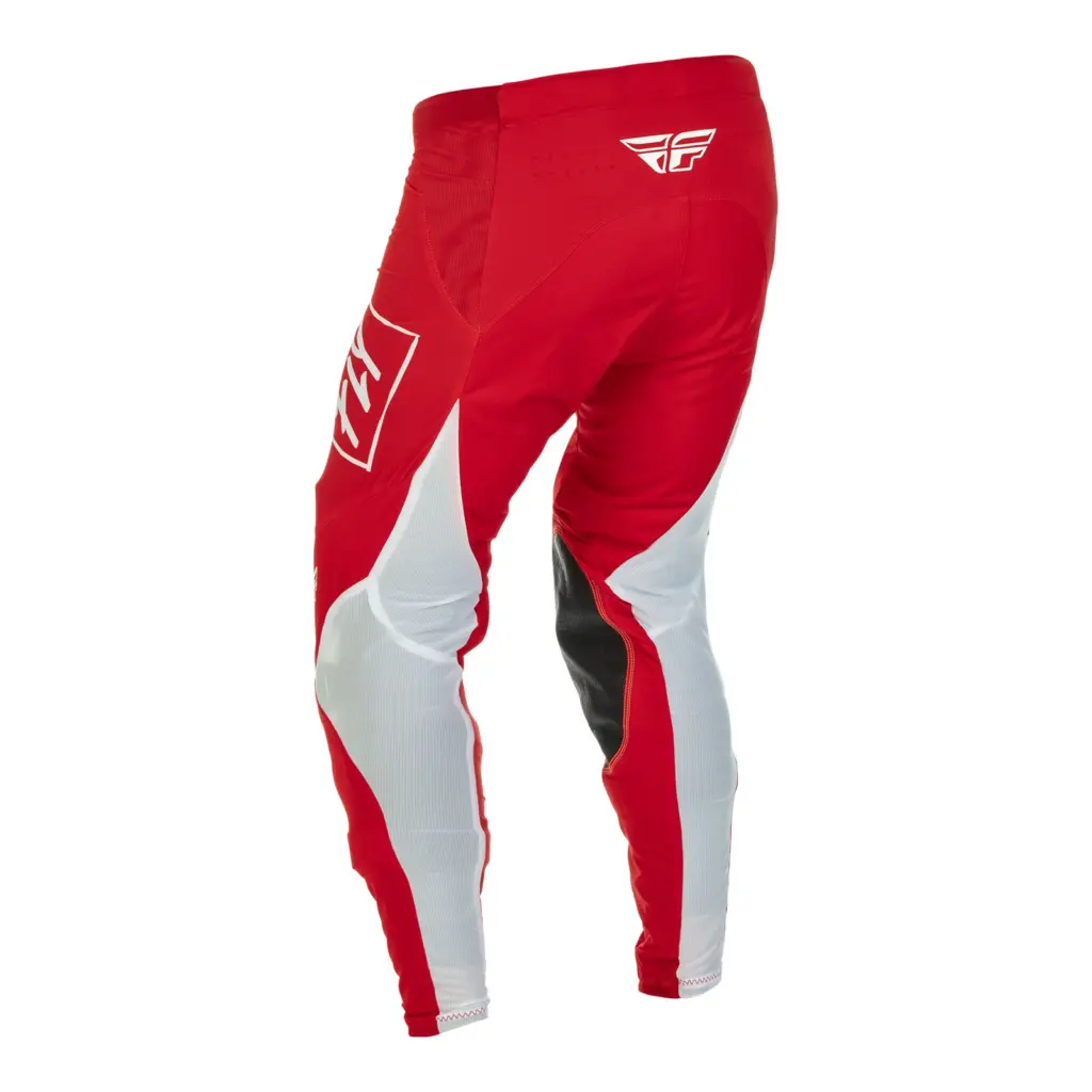 Fly Lite Hydrogen Red/White Motocross Pants