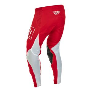 Fly Lite Hydrogen Red/White Motocross Pants - Image 2