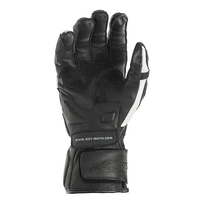 RST GT CE LEATHER GLOVE [BLACK/WHITE] 07 XS