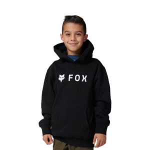 Fox Absolute Fleece Pullover Hoodie Youth Black - Image 3