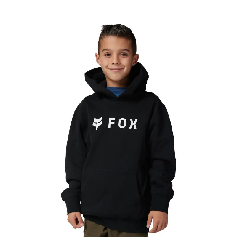 Fox Absolute Fleece Pullover Hoodie Youth Black