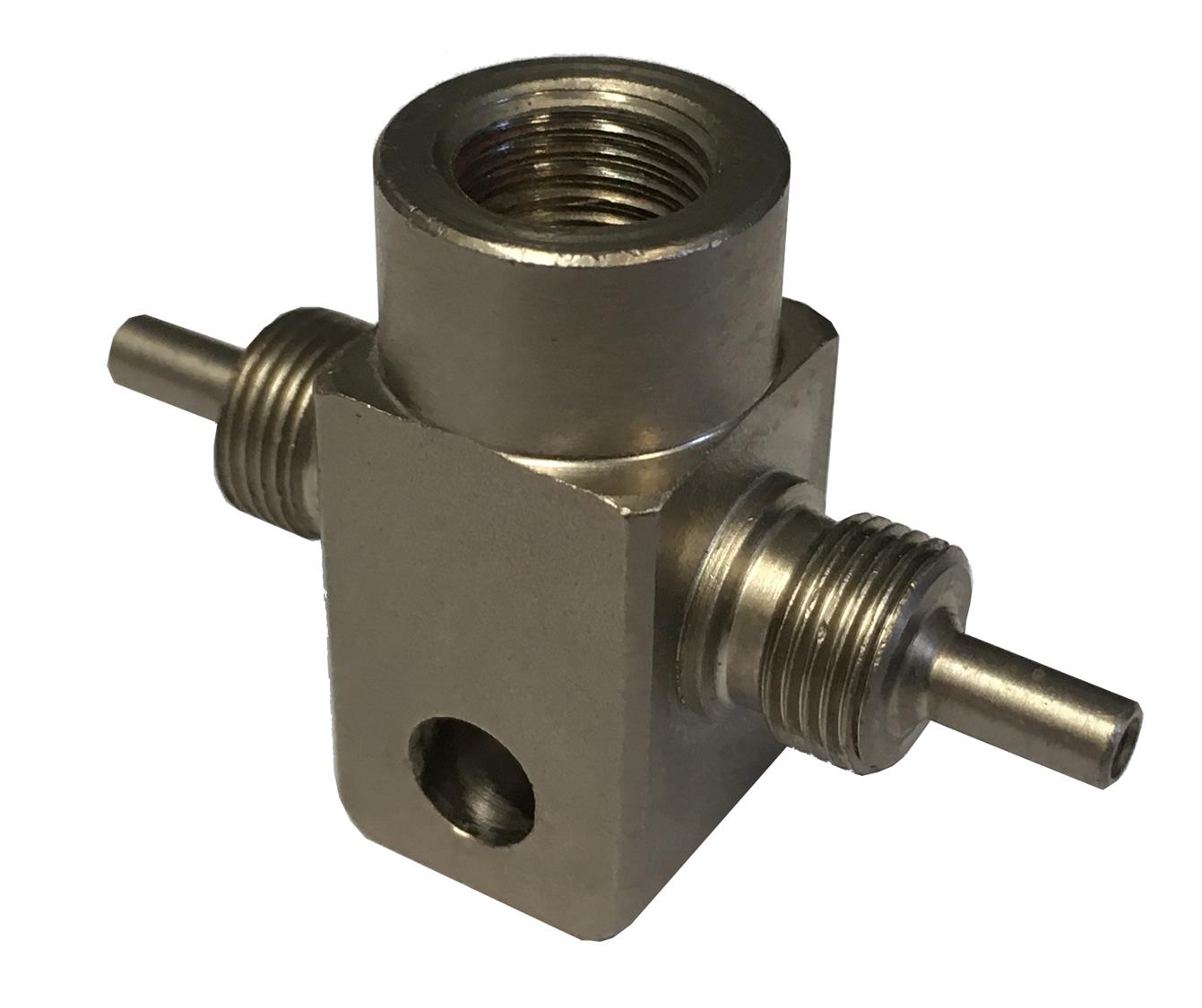 3 WAY JUNCTION WITH 6mm BOLT HOLE CAN BE USED WITH GSF3714 - Image 1