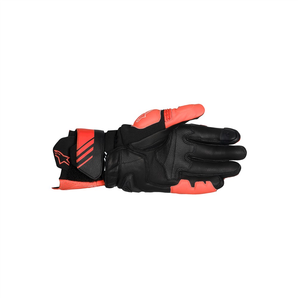 GP Plus R v3 Gloves Bright Red/Red Fluoro/Black 3XL - Image 2