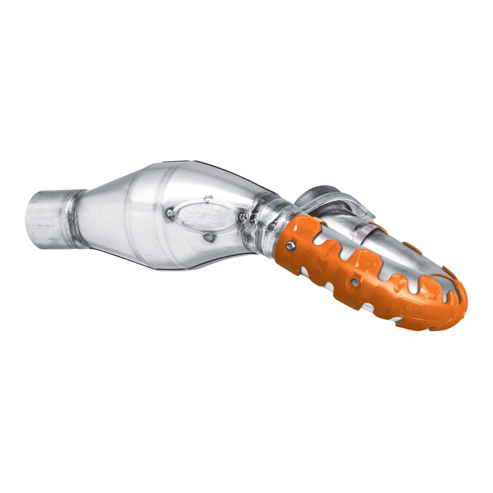 POLISPORT ARMADILLO HEAD PIPE GUARD LONG 40cm ORANGE - Image 3