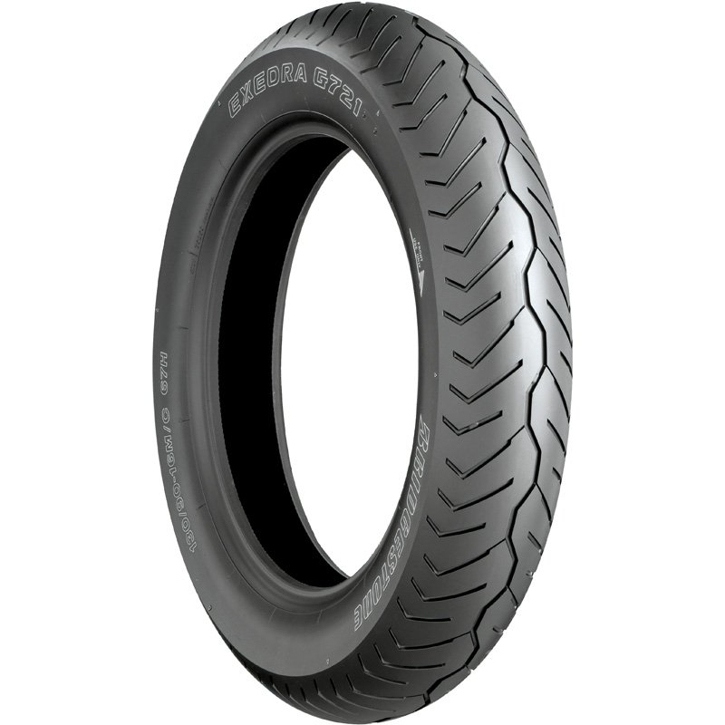 Front Road Tyre Bridgestone G721A 120/70x21 - Image 1