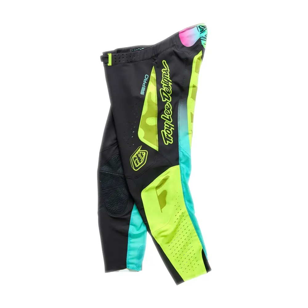 Troy Lee Designs SE Pro Myth Motocross Pants Black/Flo Yellow