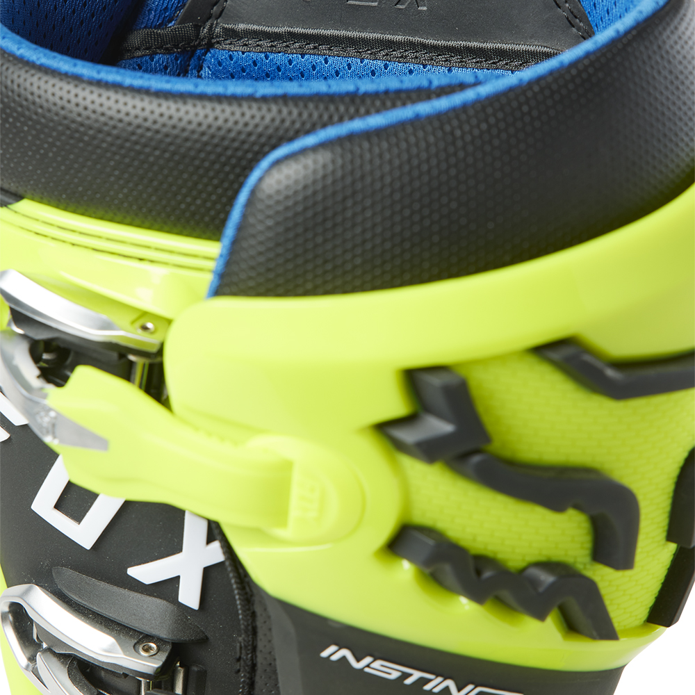 Fox Instinct Motocross Boots Flo Yellow - Image 7