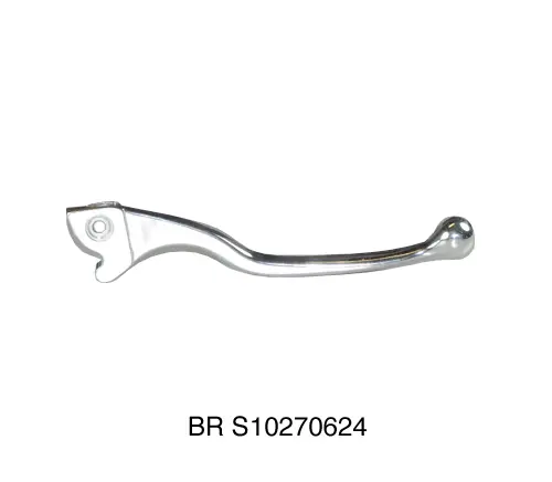 LEVER BLADE DOG LEG DUCATI SILVER 170/22 mm