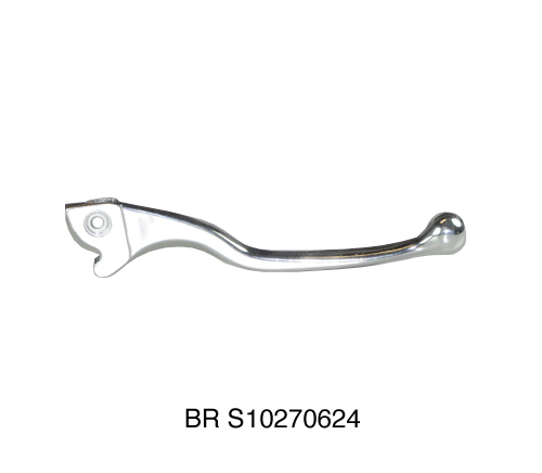 LEVER BLADE DOG LEG DUCATI SILVER 170/22 mm - Image 1
