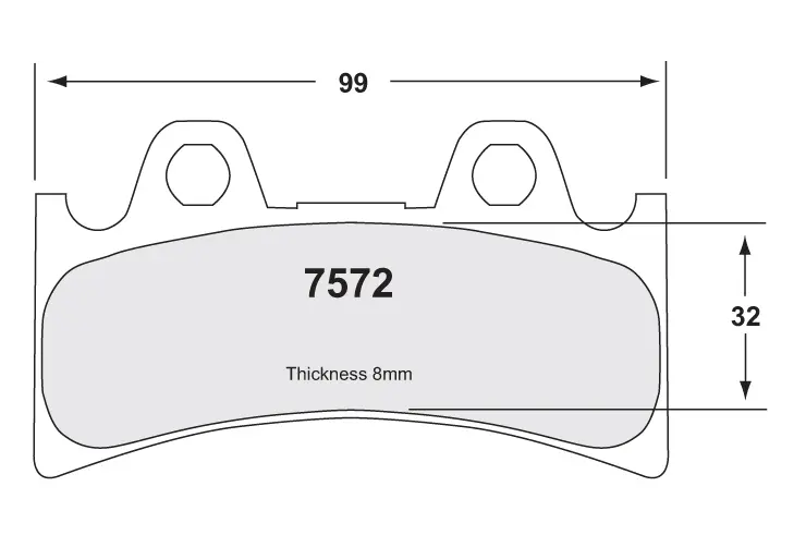 F BRAKE PADS TRIUMPH/YAMAHA alt BR P07YA32