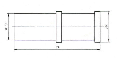 RUBBER SLEEVE 39x12 - Image 1