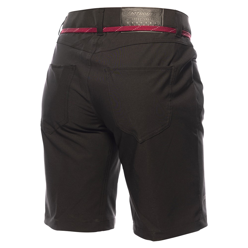 Fasthouse Kicker Shorts Ladies Black - Image 2