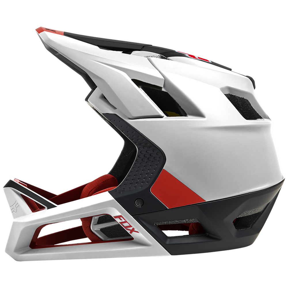 Fox Proframe Blocked MIPS Mountain Bike Helmet Black/White - Image 3