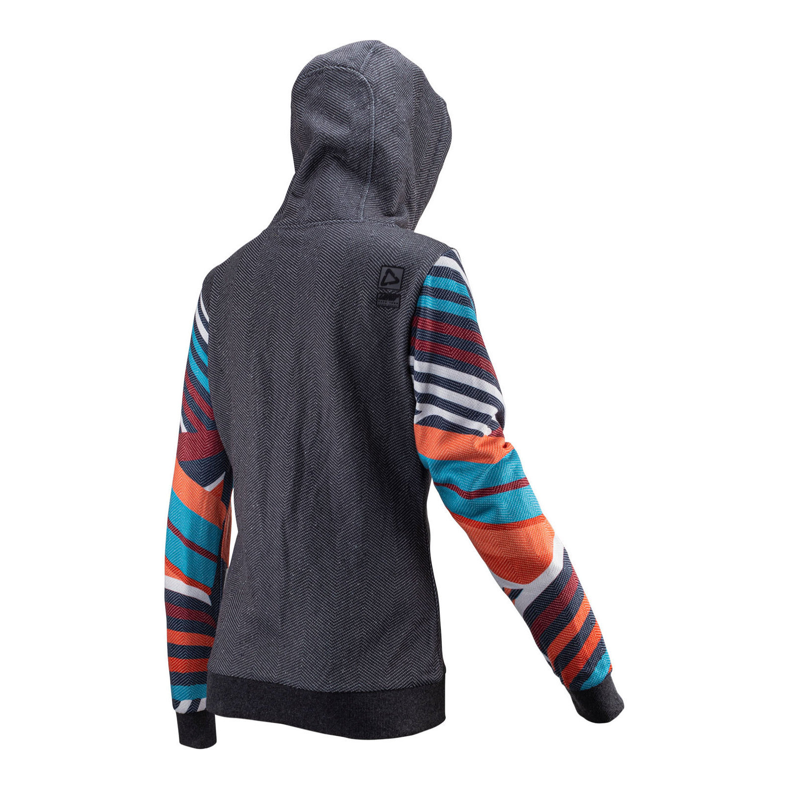 Leatt Premium Women's Zip Hoodie - Stripes - Image 4