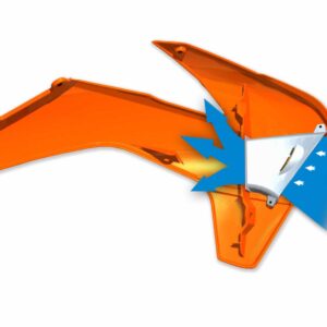 RAD SHROUD KTM'S 13-14 ORG - Image 2