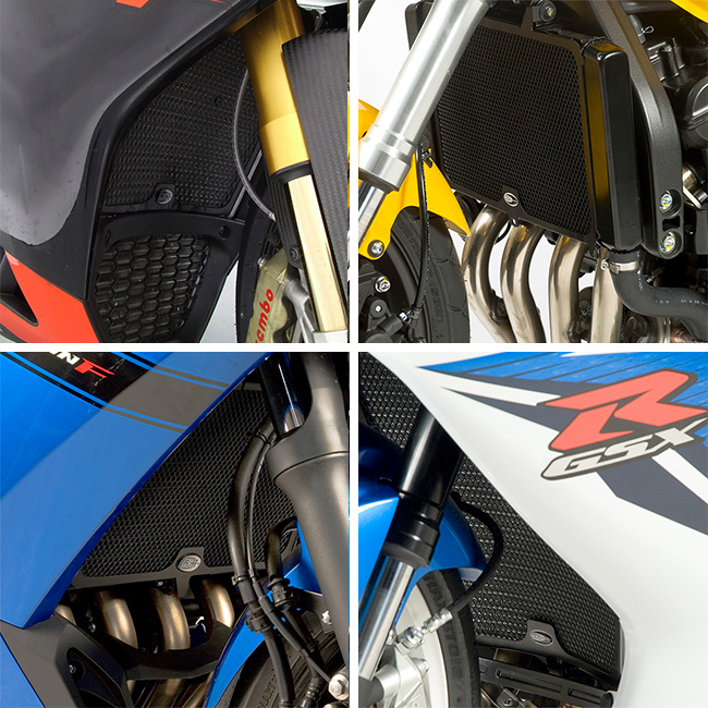 Radiator Guard Black Honda CB125R 18- R&G - Image 1