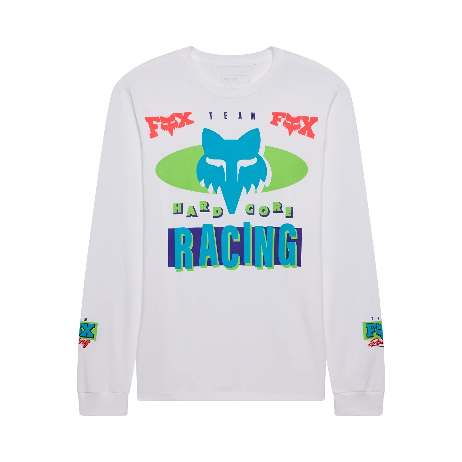 Fox Hardcore 195 Original Long Sleeve Tee White - Image 1