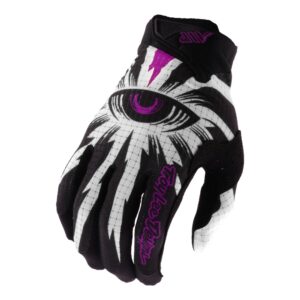 Troy Lee Designs Air Cyclops Motocross Gloves Youth Black/Fuchsia - Image 1