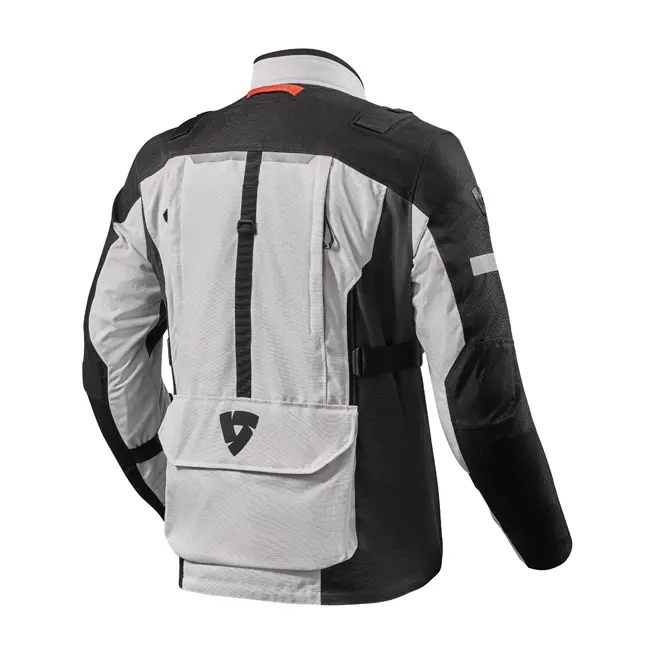 Adventure Jacket REV'IT! Sand 4 H2O Silver/Black