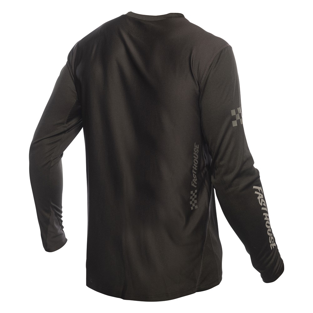 Fasthouse Alloy Sidewinder Long Sleeved Jersey Cream/Black - Image 2