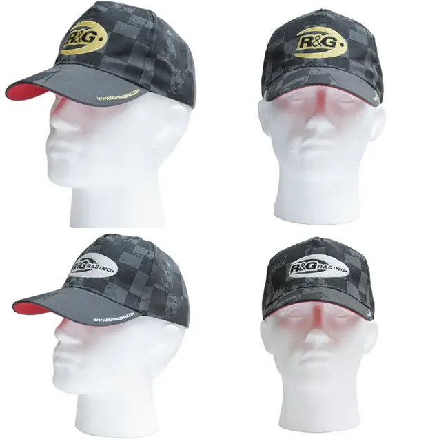 R&G Baseball Cap Silver curv