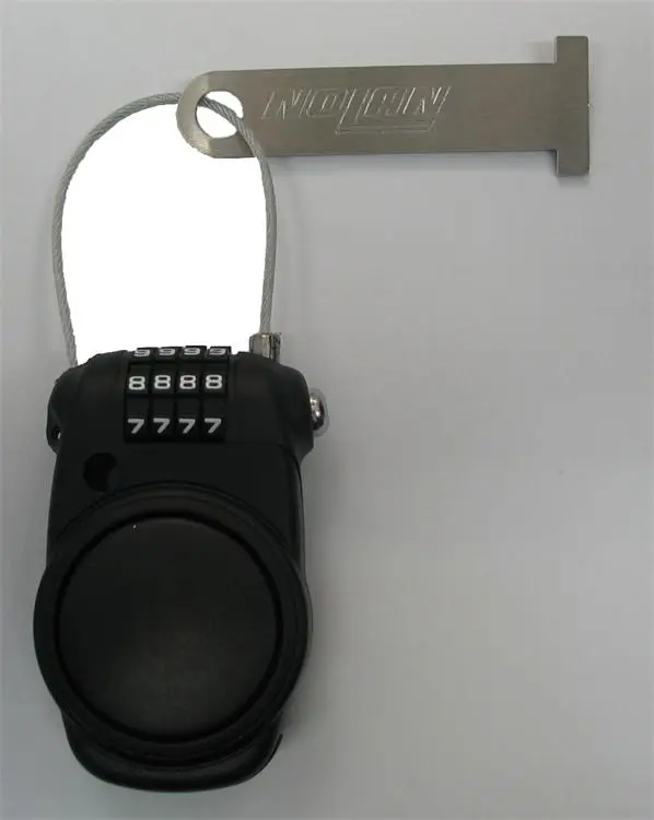 COMBINATION RETRACTABLE CABLE LOCK