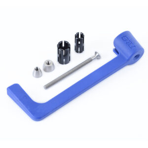 Moulded Lever Guard green Yamaha YZF-R6 17- R&G - Image 1