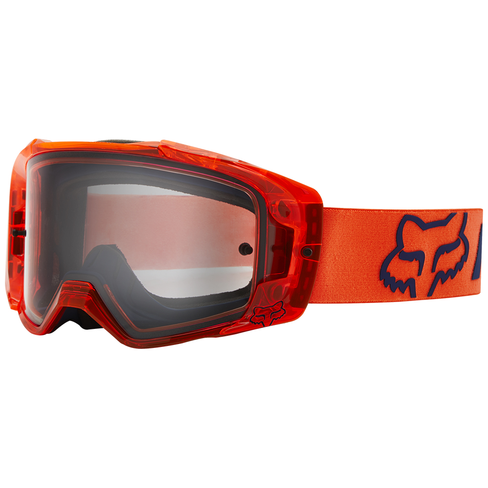 Fox Vue Mach One Orange Goggles - Image 1