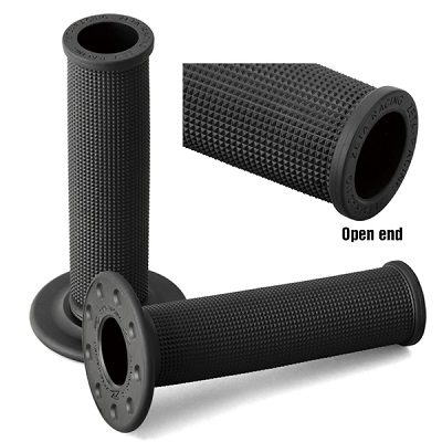 Zeta Base Open Ends Grips Slim - Black - Image 1