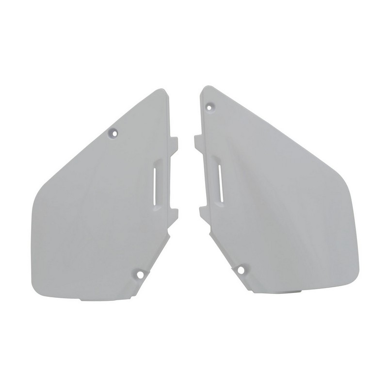 SIDEPANELS RTECH SUZUKI RM125 RM250 96-00 WHITE - Image 1