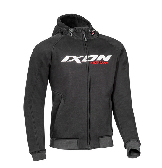 Ixon PALERMO Road Jacket Black/White/Red - Image 1