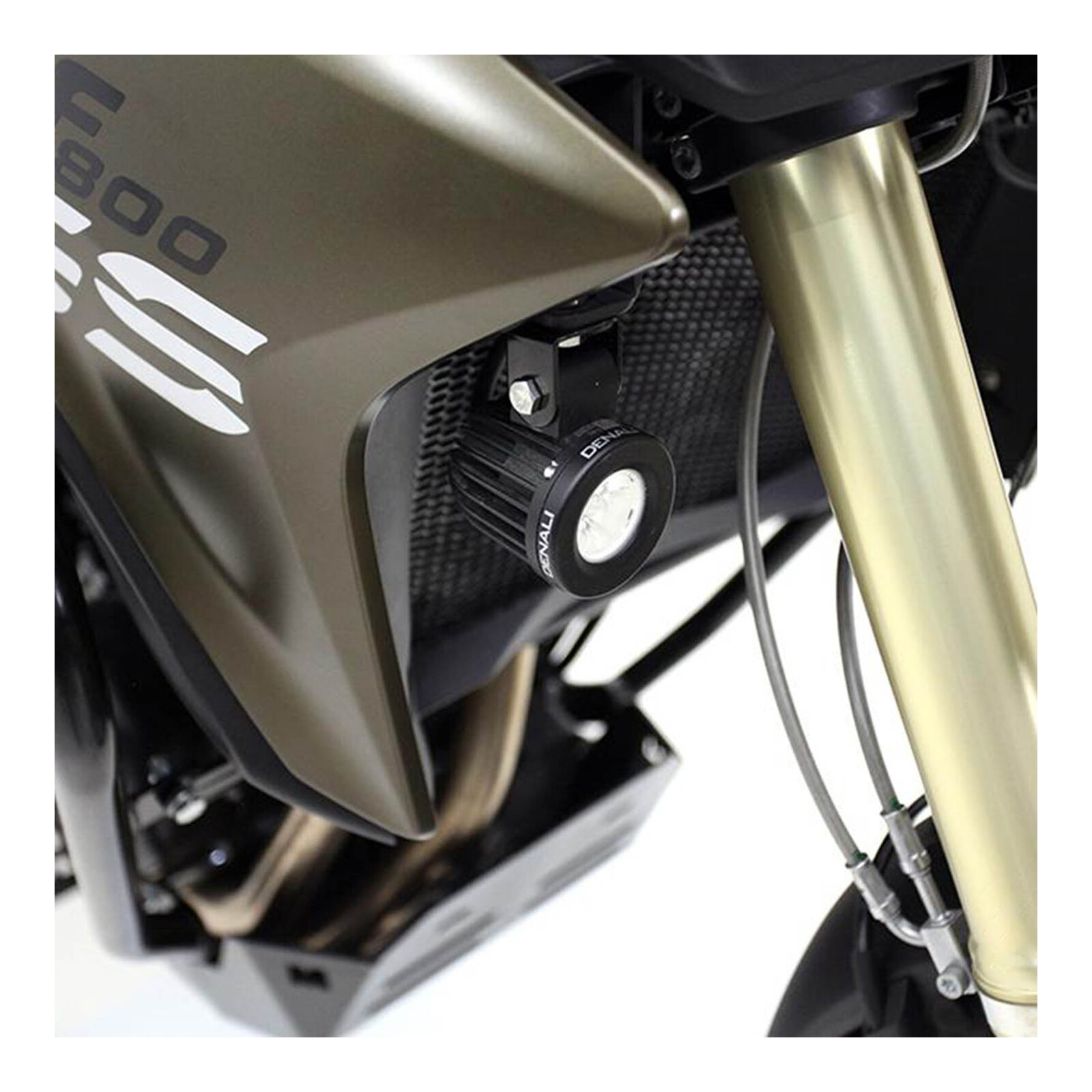 DENALI AUX LIGHT MOUNT BRKTS BMW F800GS & F800GS ADV '13- - Image 1
