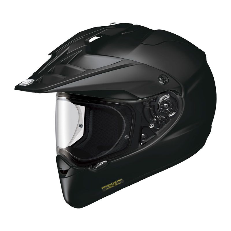 SHOEI HORNET ADV 2XL BLACK ADVENTURE HELMET - Image 1