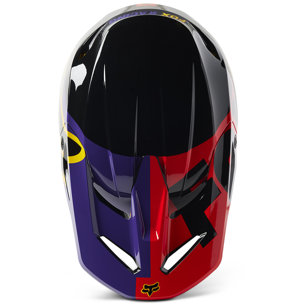 Fox V1 XPOZR MIPS ECE Motocross Helmet Youth Multi - Image 4