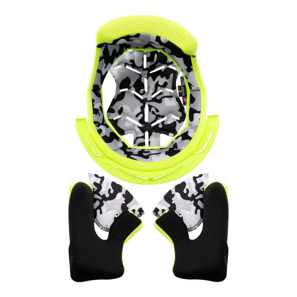LS2 MX437 Fast Evo Liner Hi-Vis Yellow (2XS)