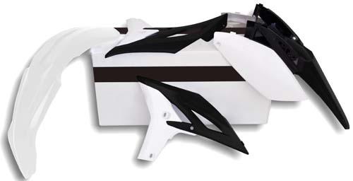 PLASTIC KIT RTECH FRONT & REAR FENDERS, SIDEPANELS & RADIATOR SHROUDS YZ250F - Image 1