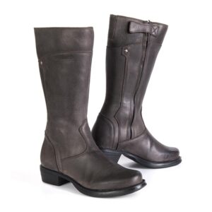 ** SHARON PREMIUM CLASSIC LADY BOOTS DARK BROWN 38 -NLA -Sale - Image 1