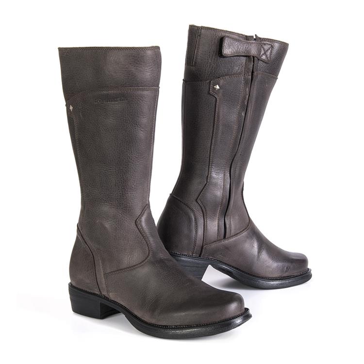 ** SHARON PREMIUM CLASSIC LADY BOOTS DARK BROWN 38 -NLA -Sale - Image 1