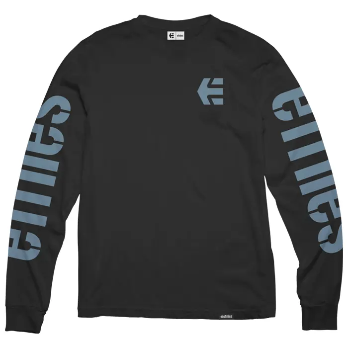 Etnies Icon Long Sleeve Tee Black/Blue