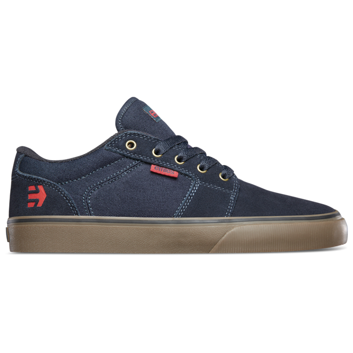 Etnies Barge LS Shoes Navy/Gum/Gold - Image 17
