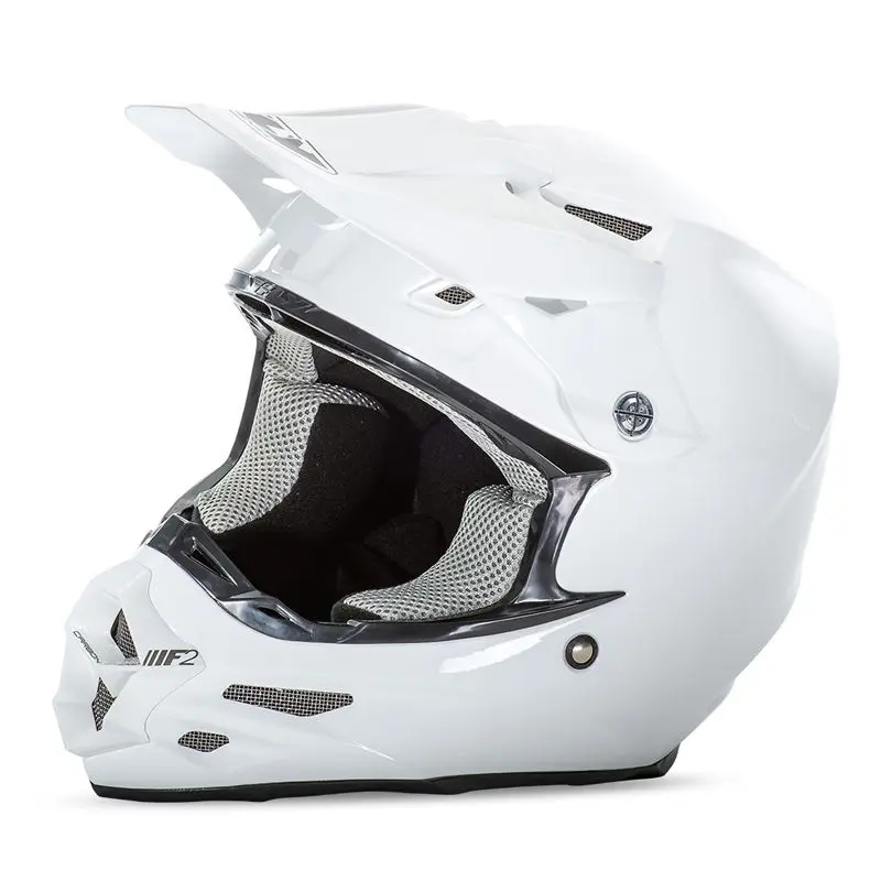 FLY F2 HELMET CARBON WHT LGE - INDENT